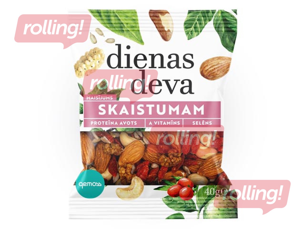 Mixture of nuts and dried fruits Daily dose for 