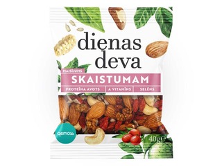 Смесь орехов и сухофруктов Dienas deva для «Красоты», 40г
