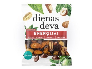 Pähklite ja kuivatatud puuviljade segu Daily dose, 3 x 5 pakk