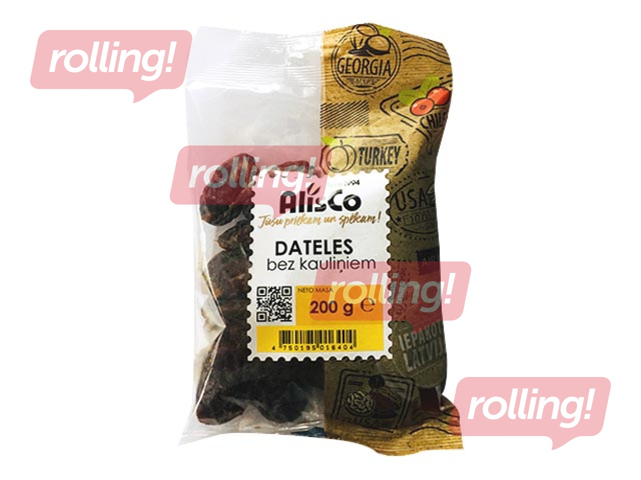 Datlid ilma kivideta AlisCo, 200 g