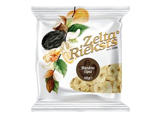 Banaanilaastud Zelta rieksts, 100 g