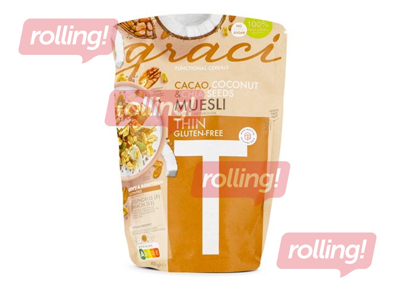 Õhuline müsli, Graci, 400 g