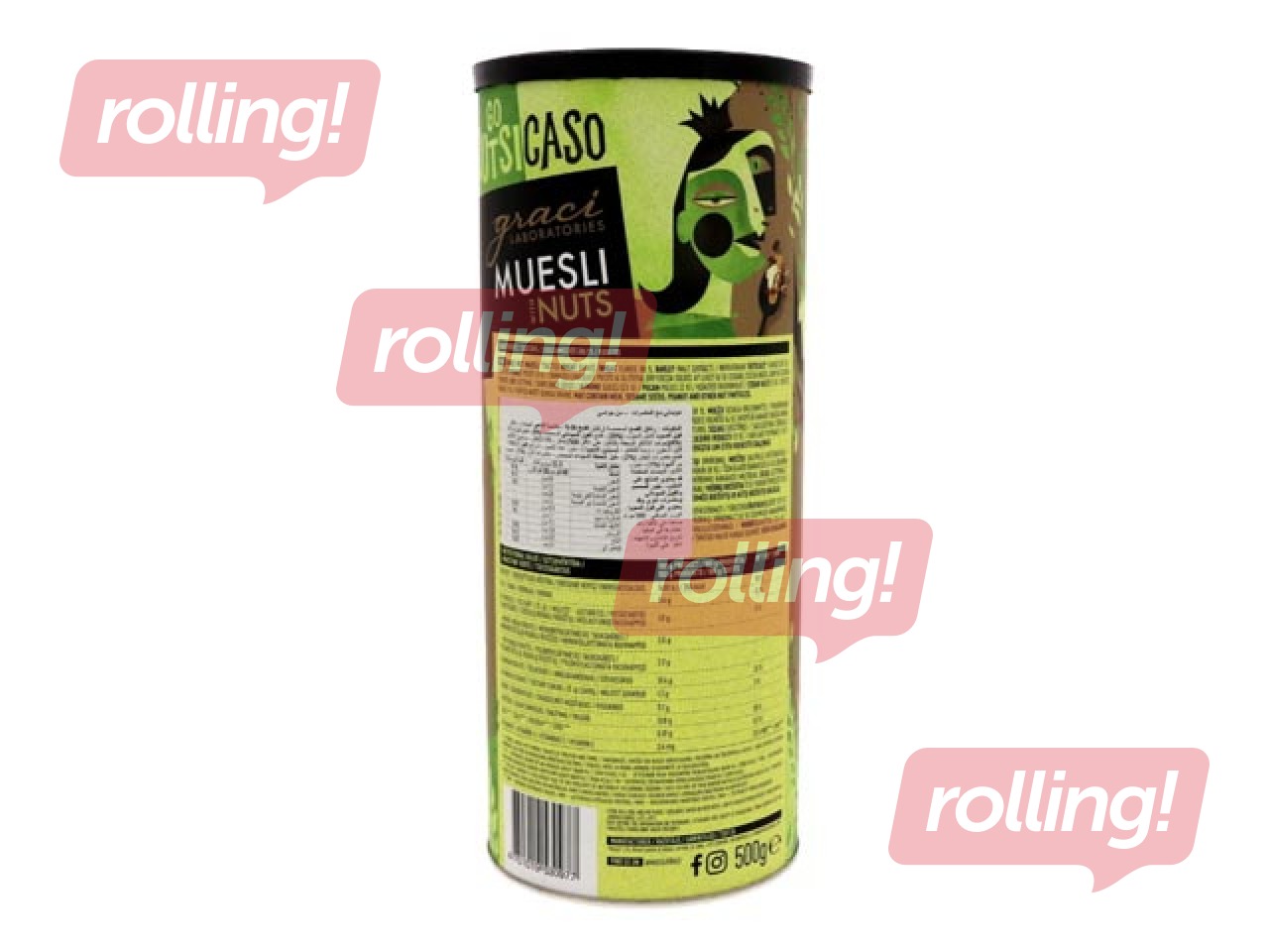 Müsli Graci pähklitega, 500 g