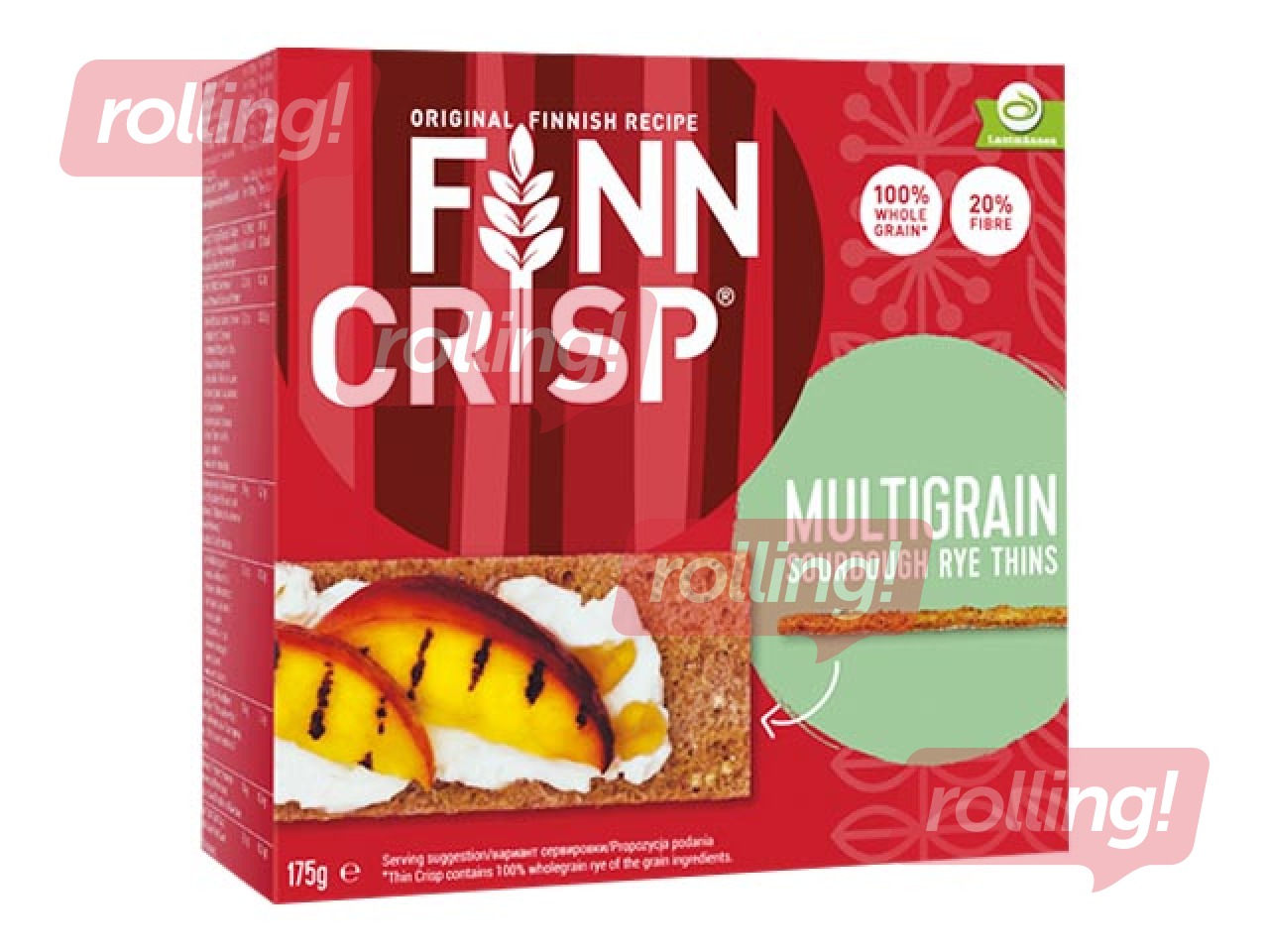 Võileivad õhukesed Multigrain Finn Crisp, 175 g