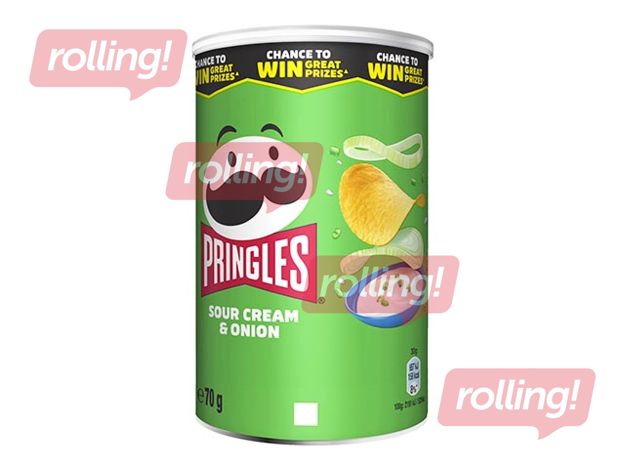 Krõpsud Pringles hapukoore ja sibulaga 70 g