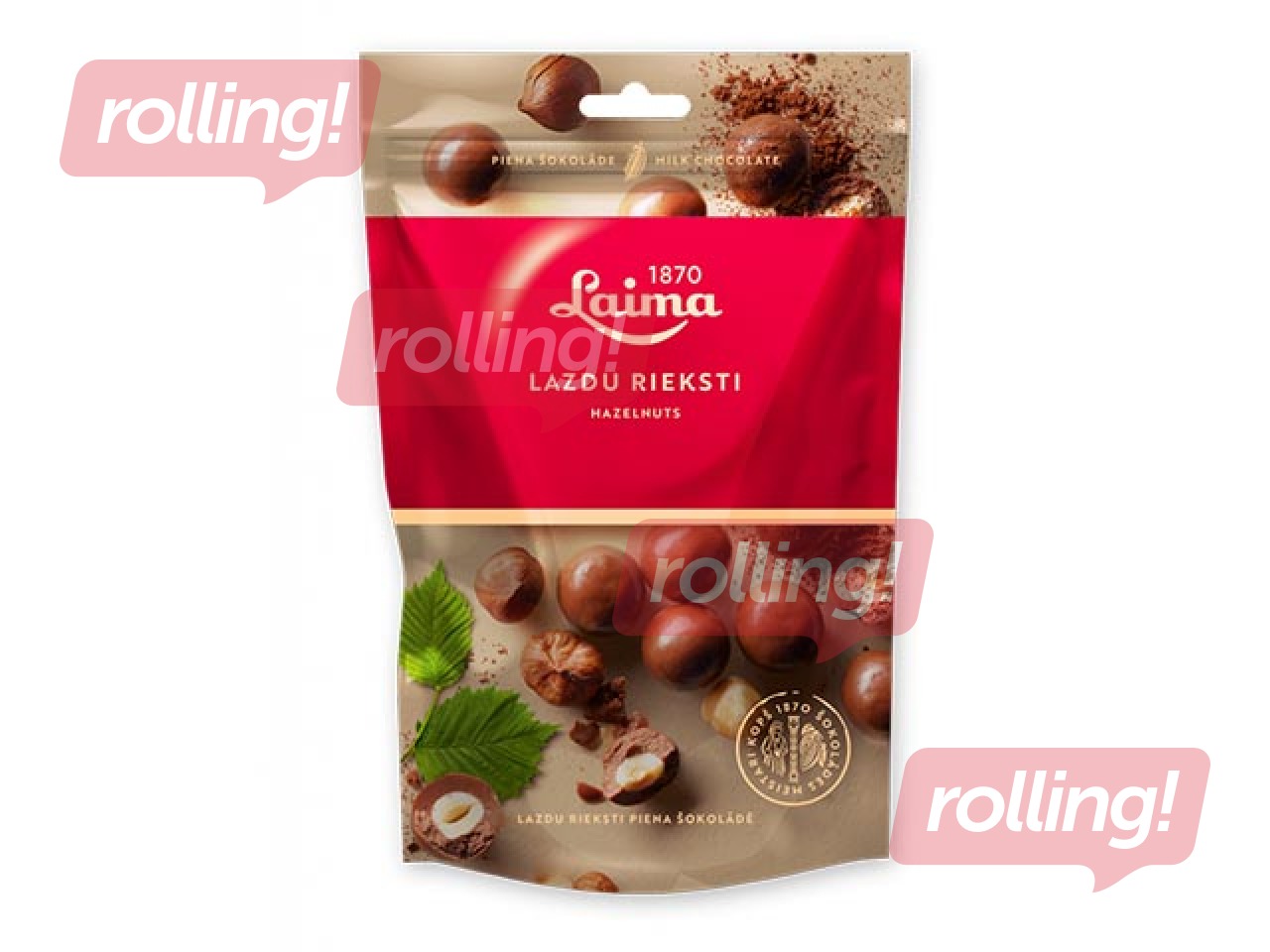 Sarapuupähklid piimašokolaadis Laima, 140 g