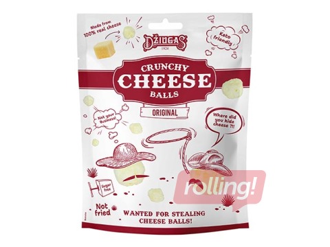 Crispy cheese balls, Džiugas, 40g