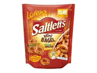 Salty biscuits Lorenz, Mini Bagel, 100g
