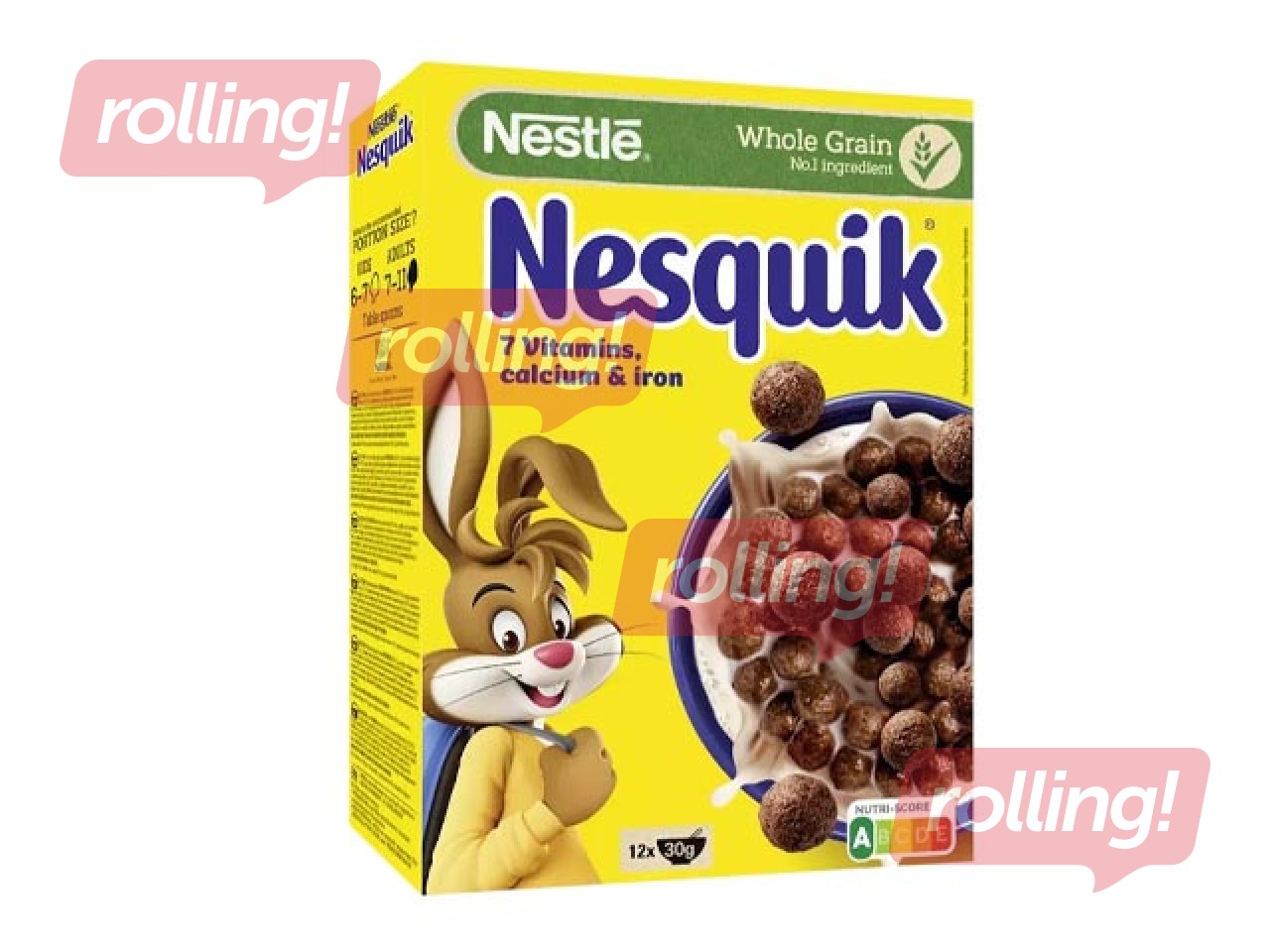 Kuivad hommikusöögid Nestle, Nesquick, 375g