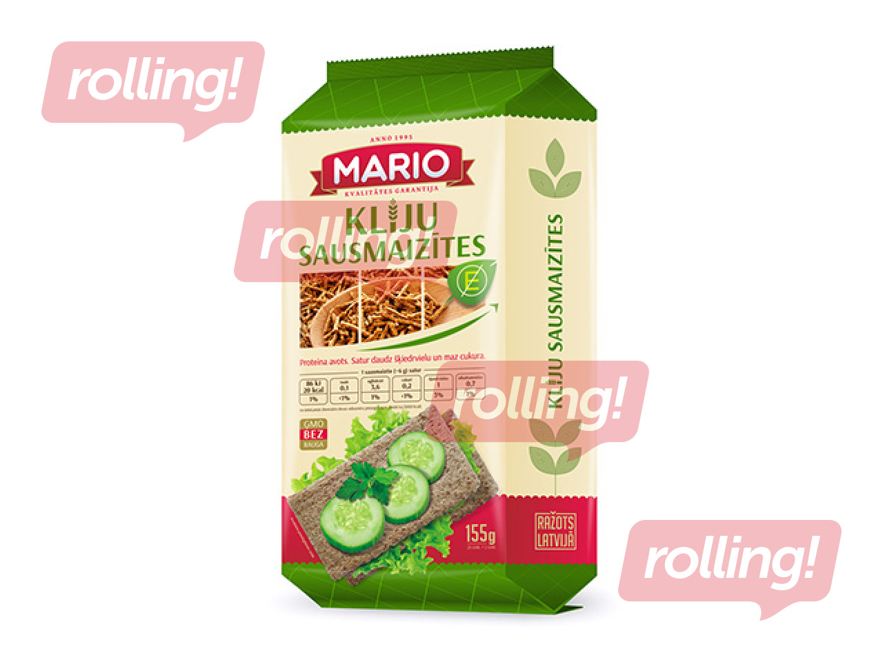 Sausmaizītes Mario kliju, 155g