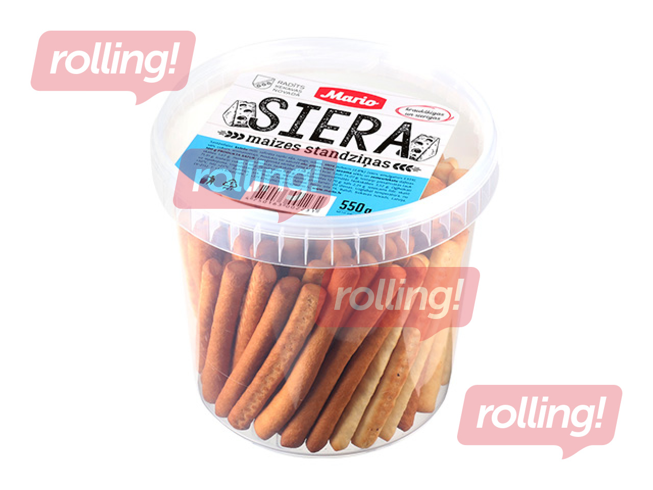 Leivatikud, Mario, juustuga, 550g