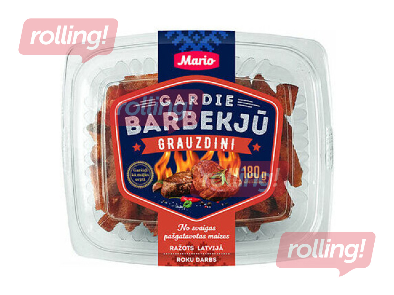 Krõpsud, Mario, BBQ, 180g