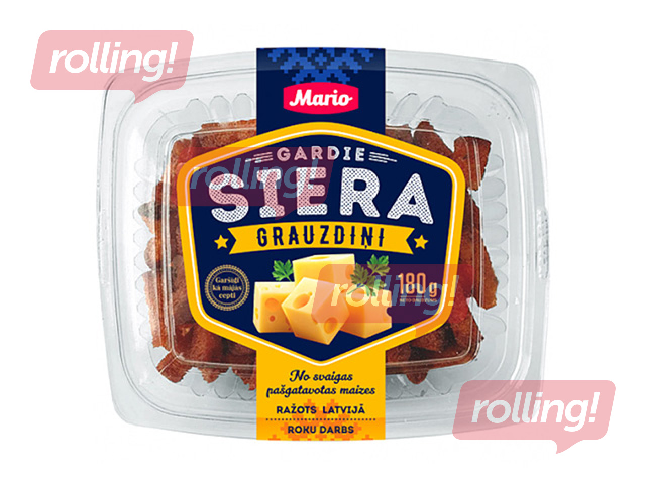 Krõpsud, Mario, juustuga, 180g