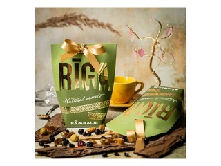 Ассорти из засахаренных фруктов Рамкални, Рига, в подарочной упаковке, 150г