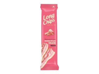 Krõpsud Long Chips, peekoni maitsega, 75g
