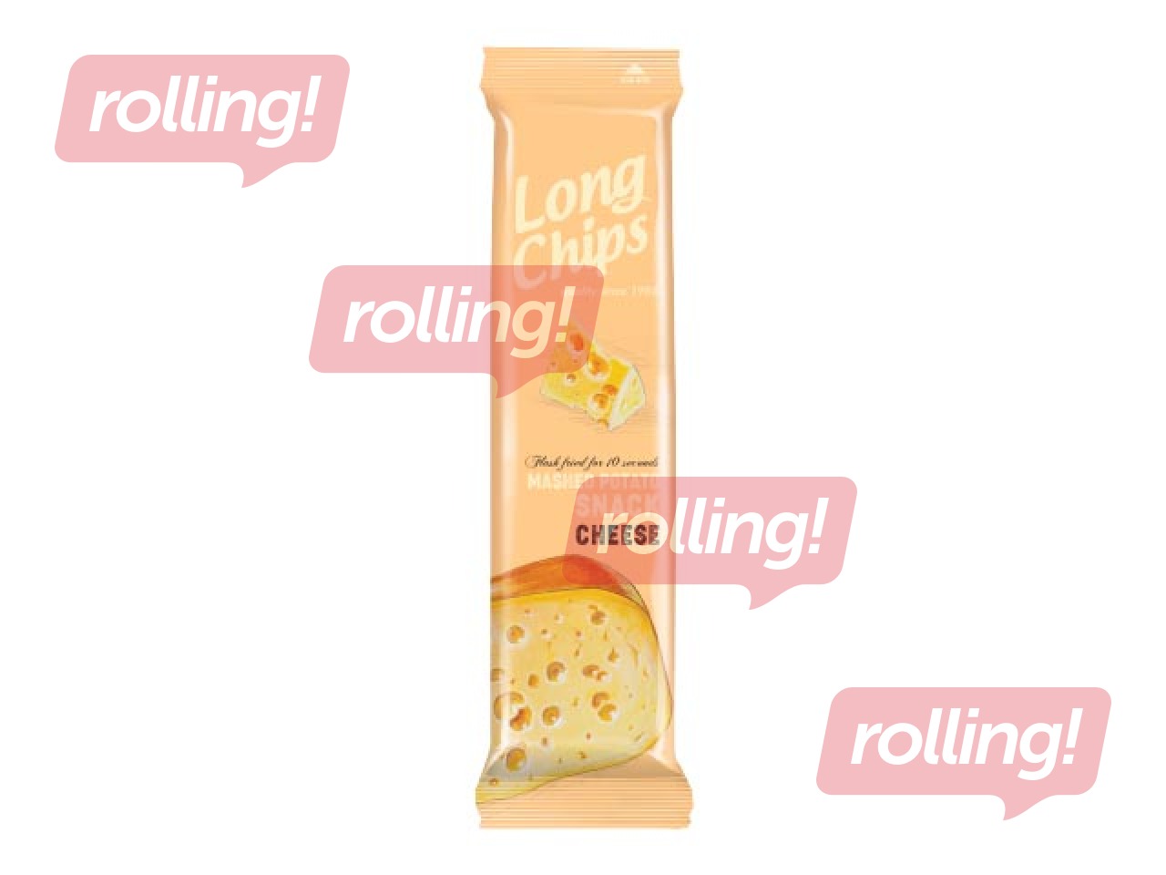 Krõpsud Long Chips, juustumaitselised, 75g