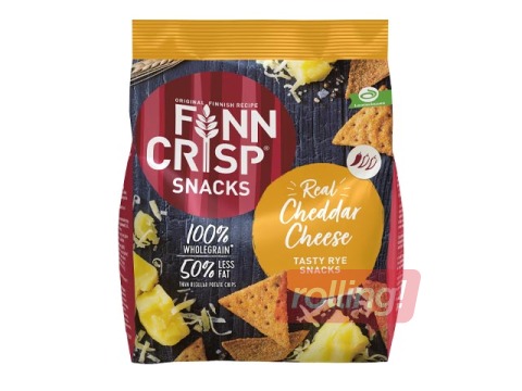 Snack Finn Crisp, with cheddar cheese, 150g