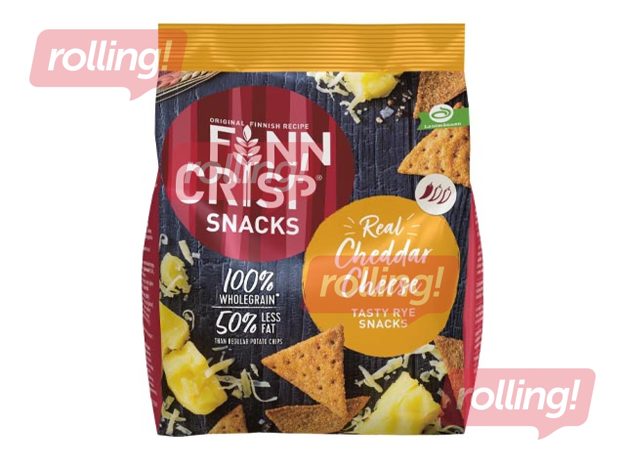 Suupiste Finn Crisp, cheddari juustuga, 150g