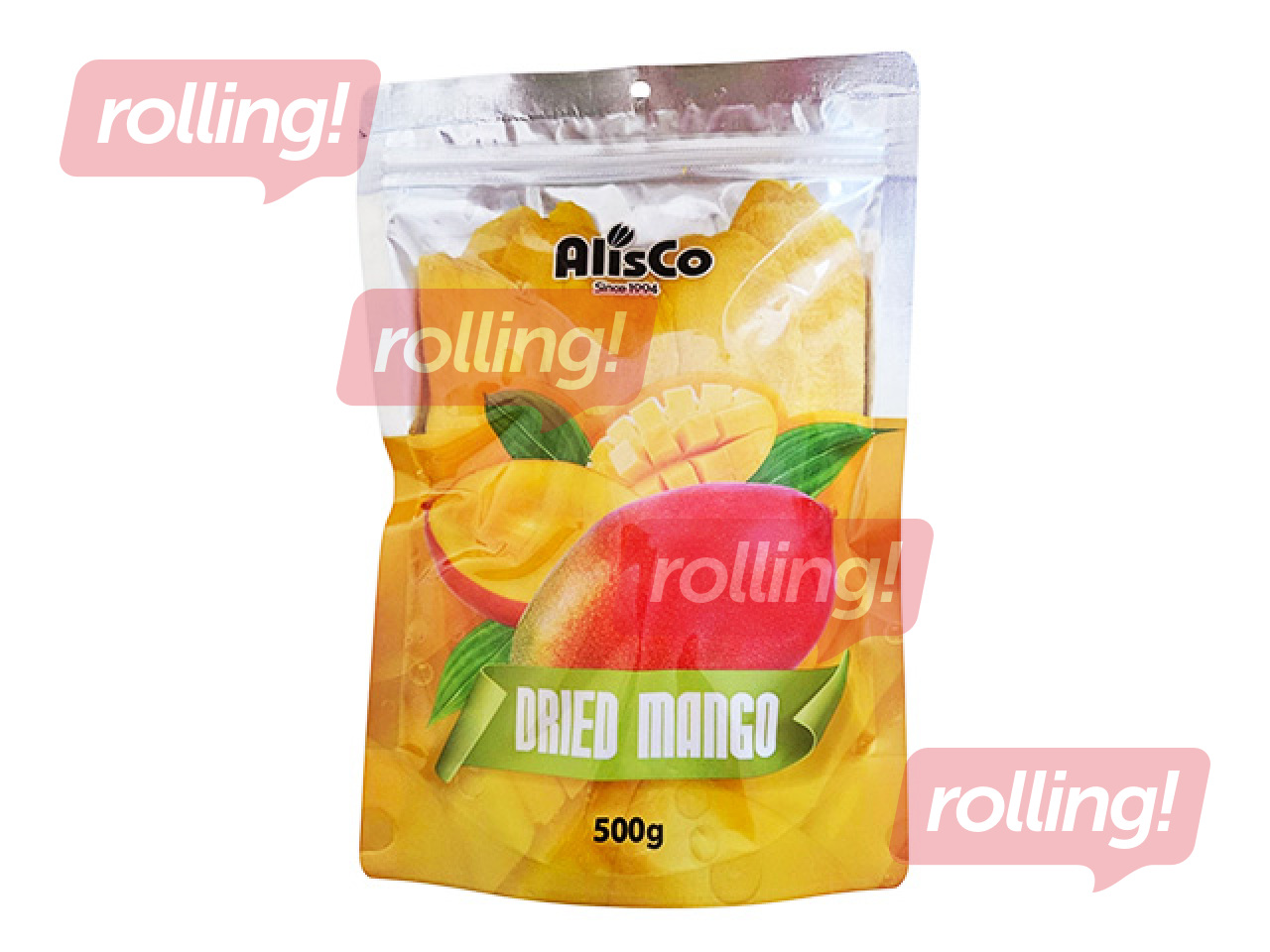 Žāvēti mango AlisCo, 500g