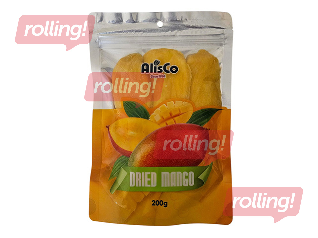 Kuivatatud mango 200g, AlisCo