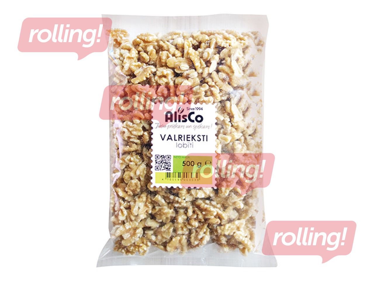 Грецкие орехи, очищенные 500g, AlisCo