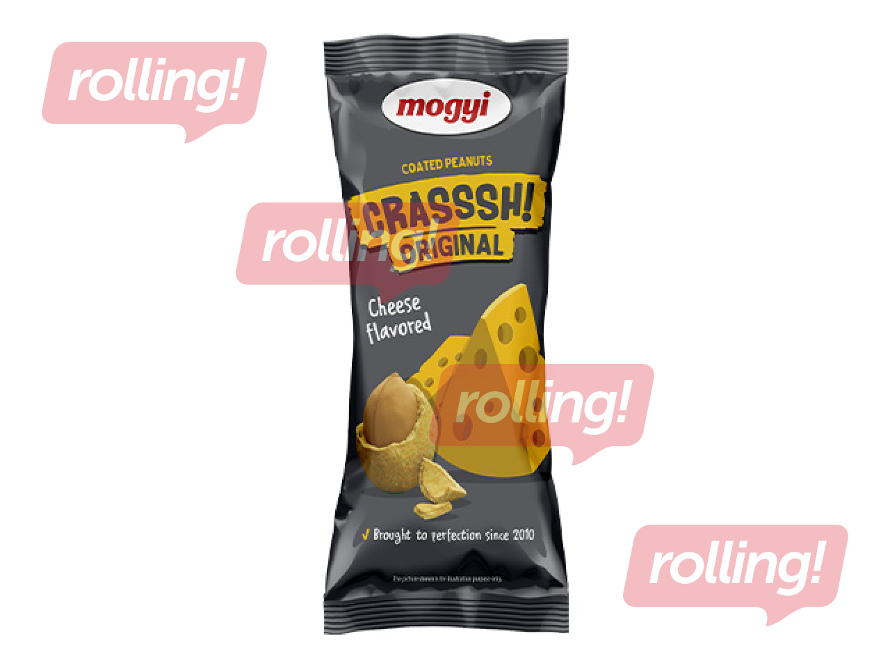 Maapähklid Mogyi krõbedas juustumaitselises kattega, 60g