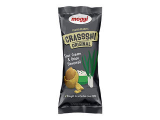 Арахис Mogyi в хрустящей оболочке со вкусом сметаны и лука, 60г