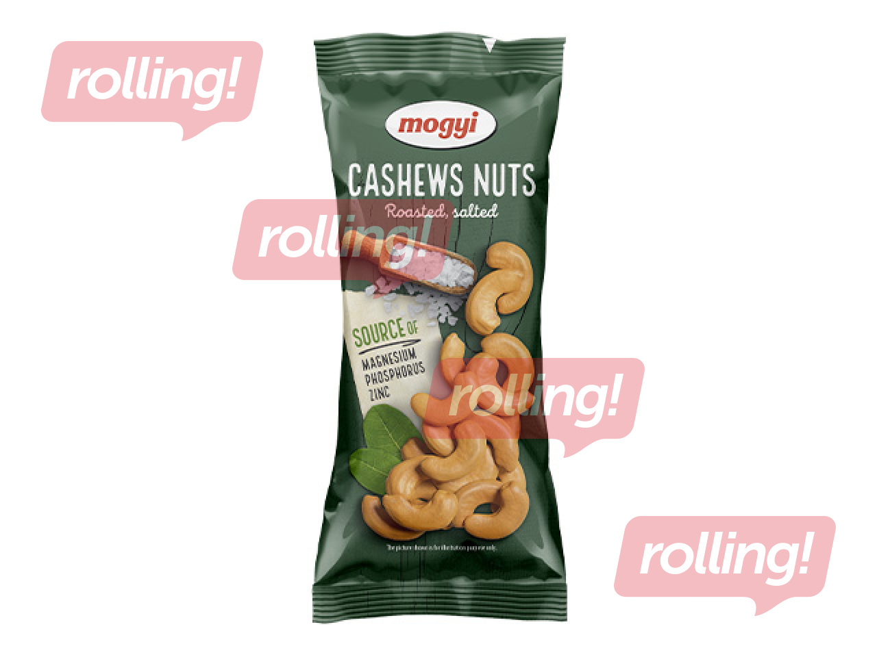 India pähklid Mogyi, röstitud, soolatud, 70g