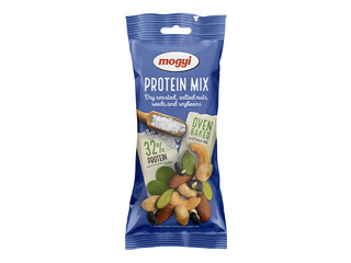 Riekstu maisījums Mogyi Protein Mix, grauzdēti, sālīti rieksti, sēklas un sojas pupiņas, 70g