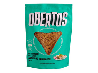 Sausmaizītes Obertos ar galerta un mārrutku garšu, 100g