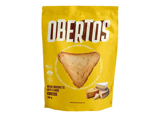 Obertos Rusks with Cheese Flavor, 100g