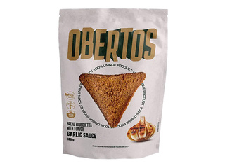Rusks Obertos with garlic sauce flavor, 100g