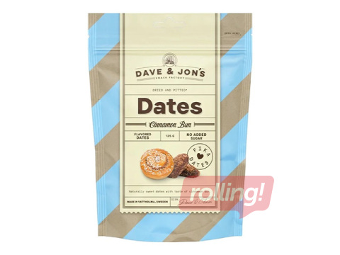 Dates Dave & Jon’s, Cinnamon Bun, 125g