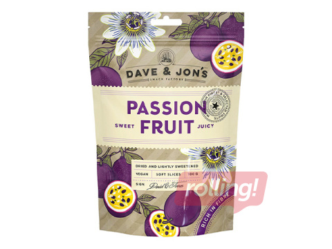 Žāvēta marakuja Dave & Jon's, 100g