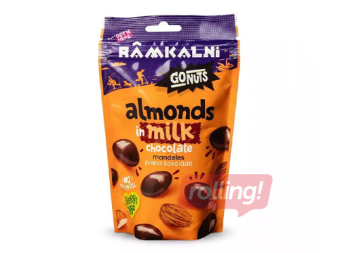 Mandlid Rāmkalni piimašokolaadis, 80g