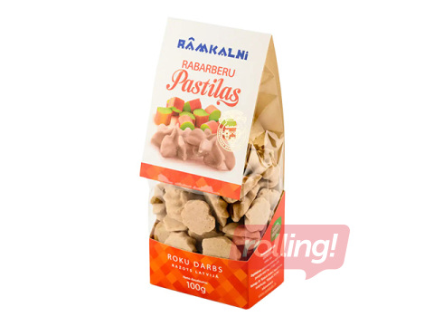 Pastila Rāmkalni, rabarber, 100g