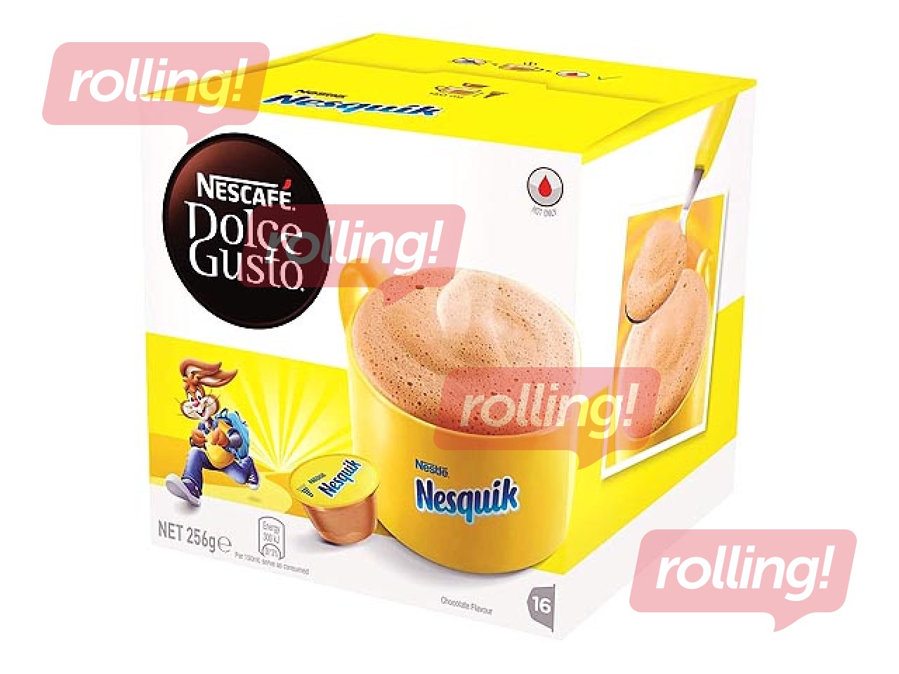 Chocolate drink capsules Nescafe Dolce Gusto Nesquik, 16pcs
