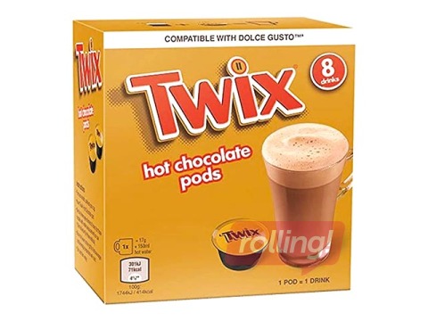 Šokolaadijookkapslid Twix Dolce Gusto, 8tk