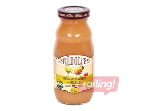  Rudolfsi õuna- ja pirnimahl BIO, 260 ml (alates 4 kuust) (Miinimumtellimus 6 tükki.)