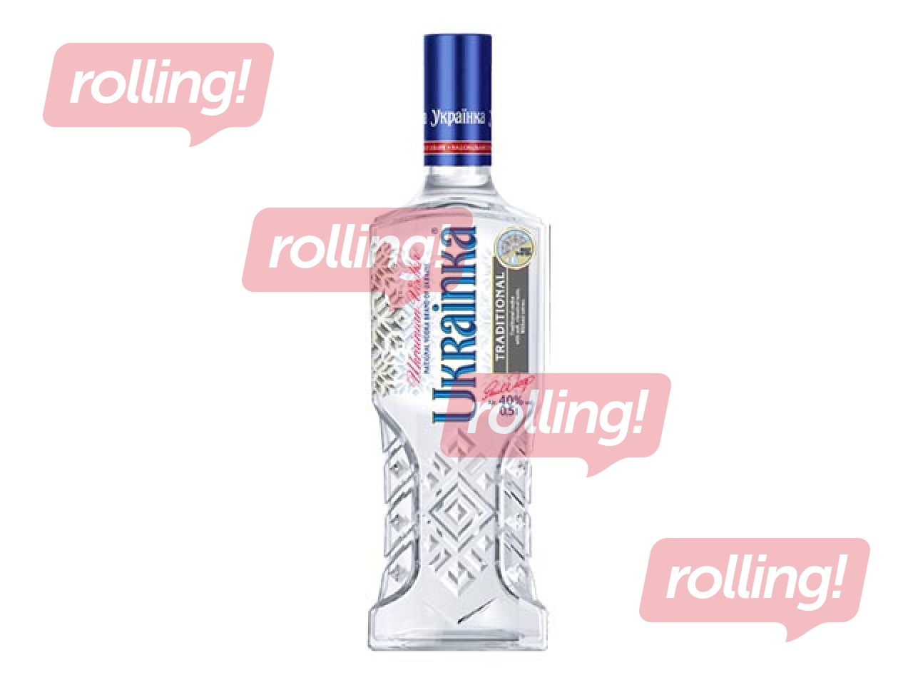 Vodka Ukrainka, 40%, 0.5l