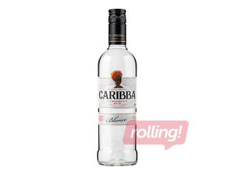 Rum Caribba Blanco 37.5%, 1.0 L
