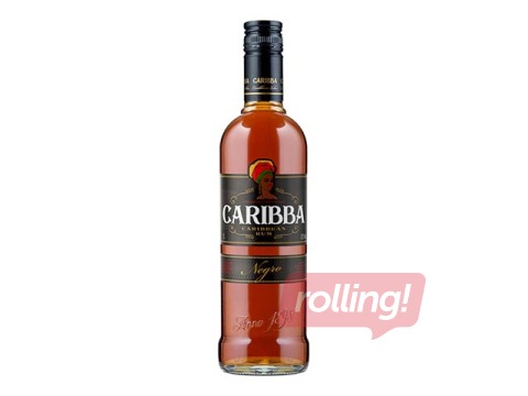 EE Rumm Caribba Negro 37,5%, 1,0 L