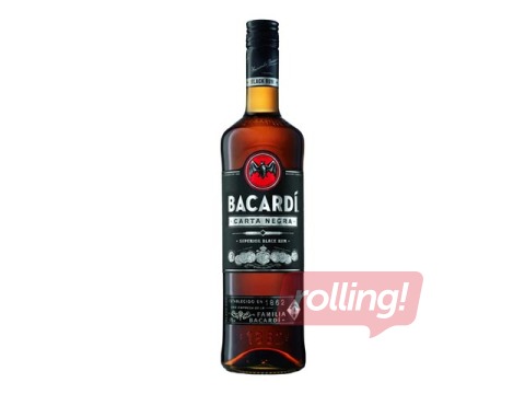 Rums Bacardi Carta Negra, 40%, 1L