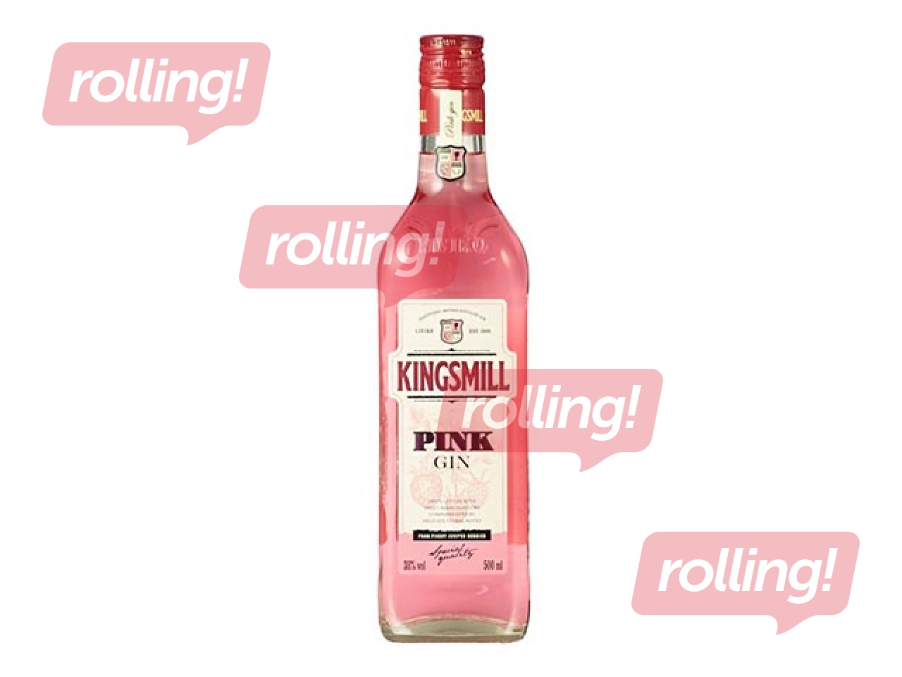 EE Gin Kingsmill roosad, 38% 0,5l