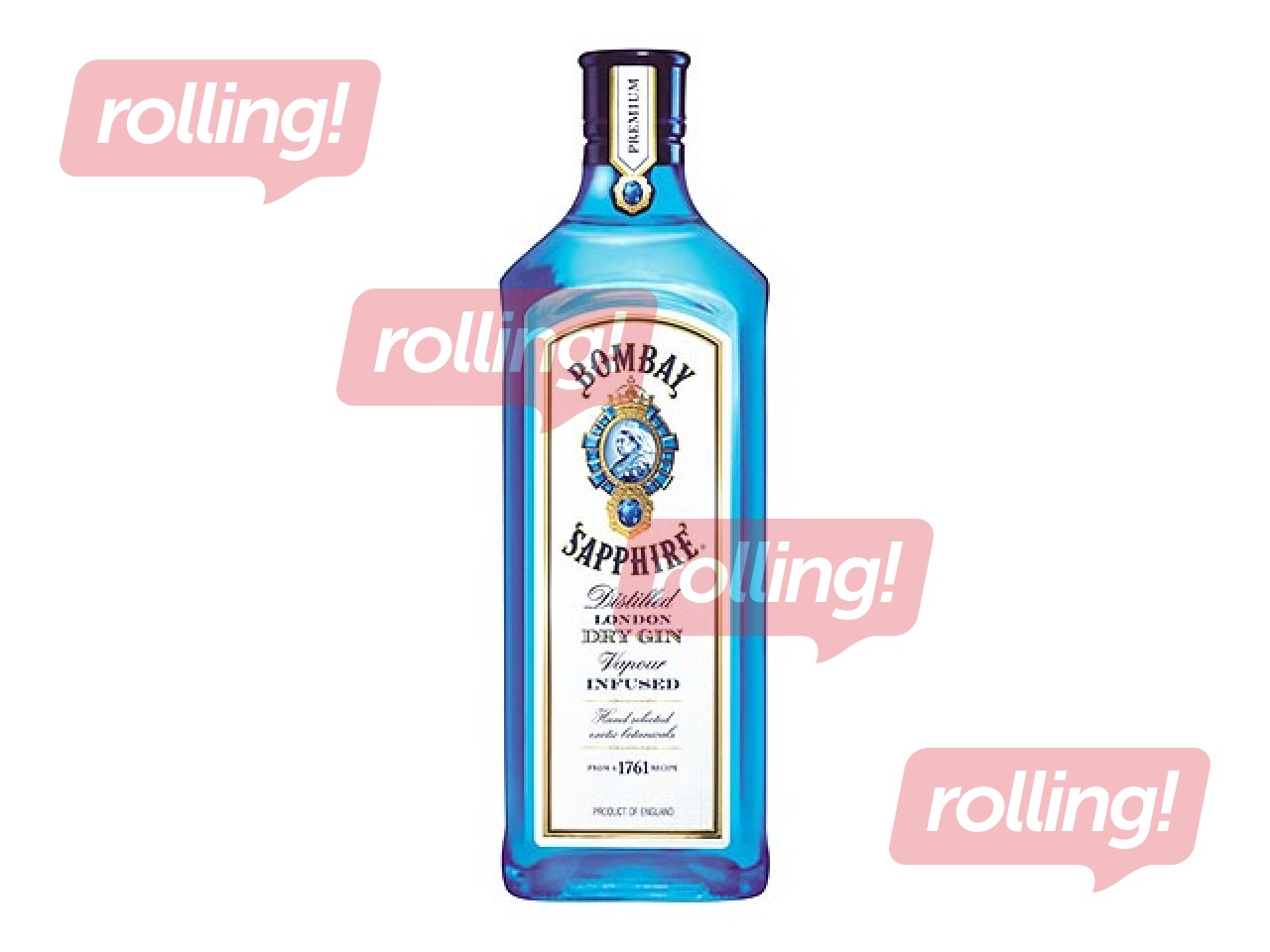 Джин Bombay Sapphire Сухой 40% 1л