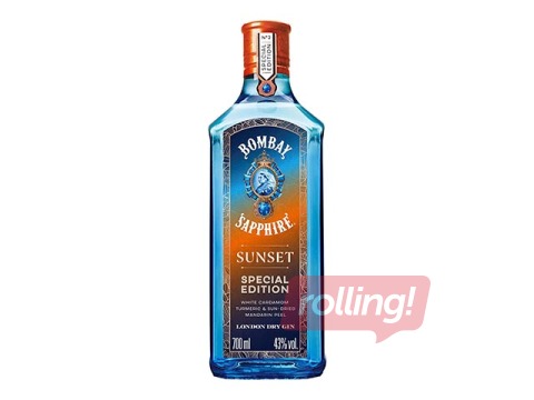 Džins Bombay Sapphire Sunset 43%, 0.7l