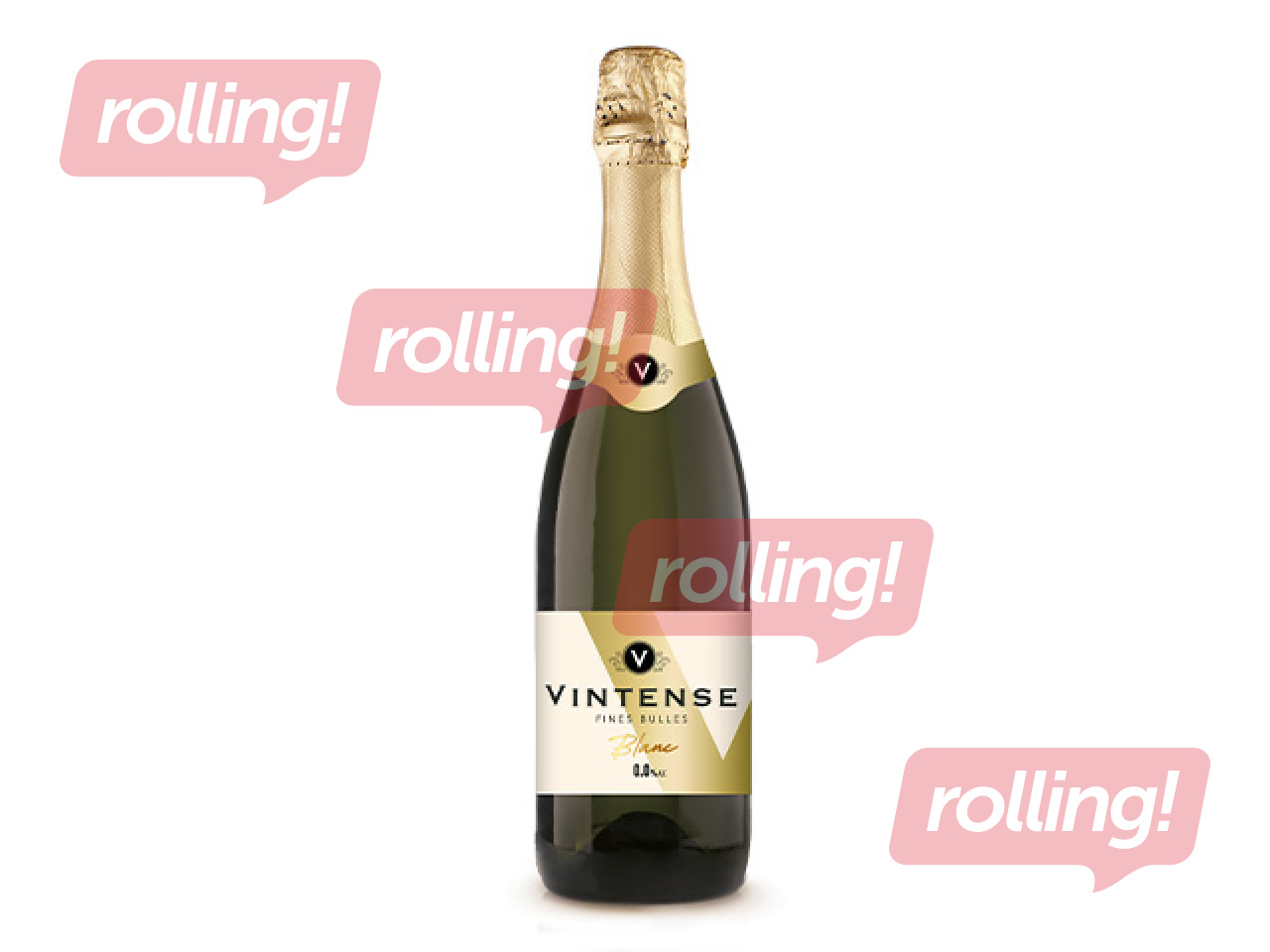 Vahuvein Vintense Fines Bulles Blanc, alkoholivaba, 0%, 750ml
