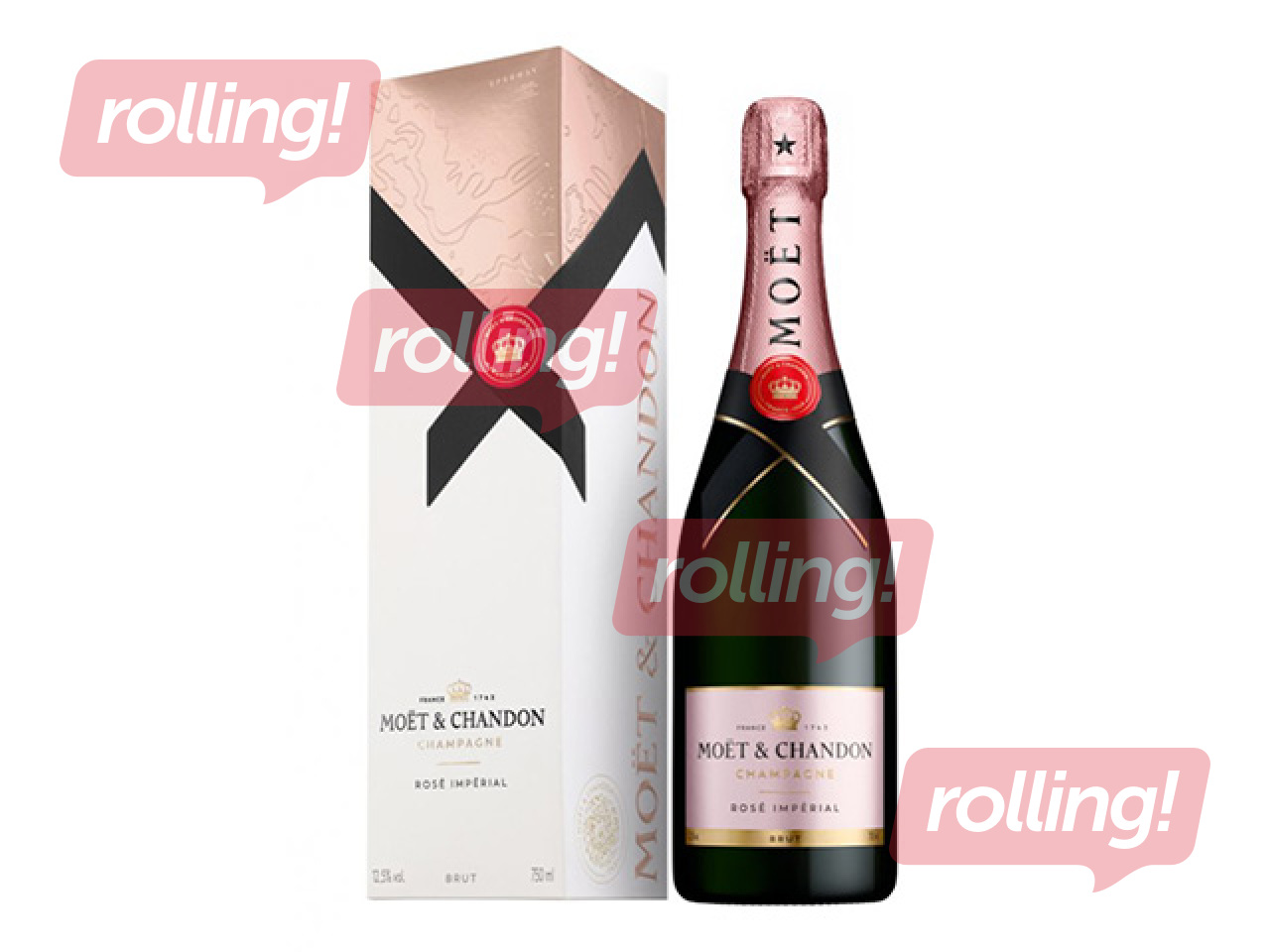 Šampanja Moet & Chandon Brut Imperial Rosé, 13%, 750ml