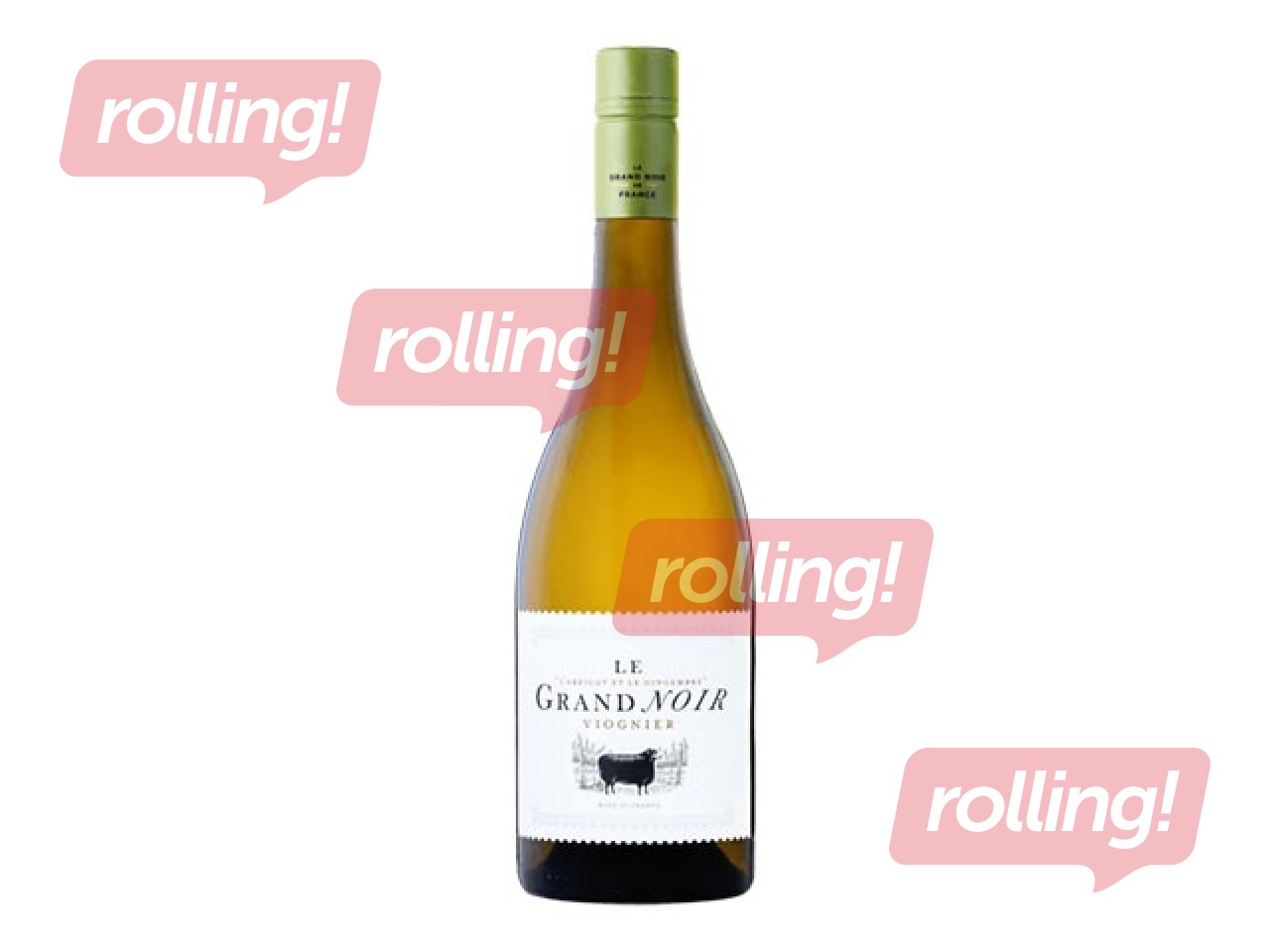 White wine LE Grand Noir Viognier, 13.5% 0.75L