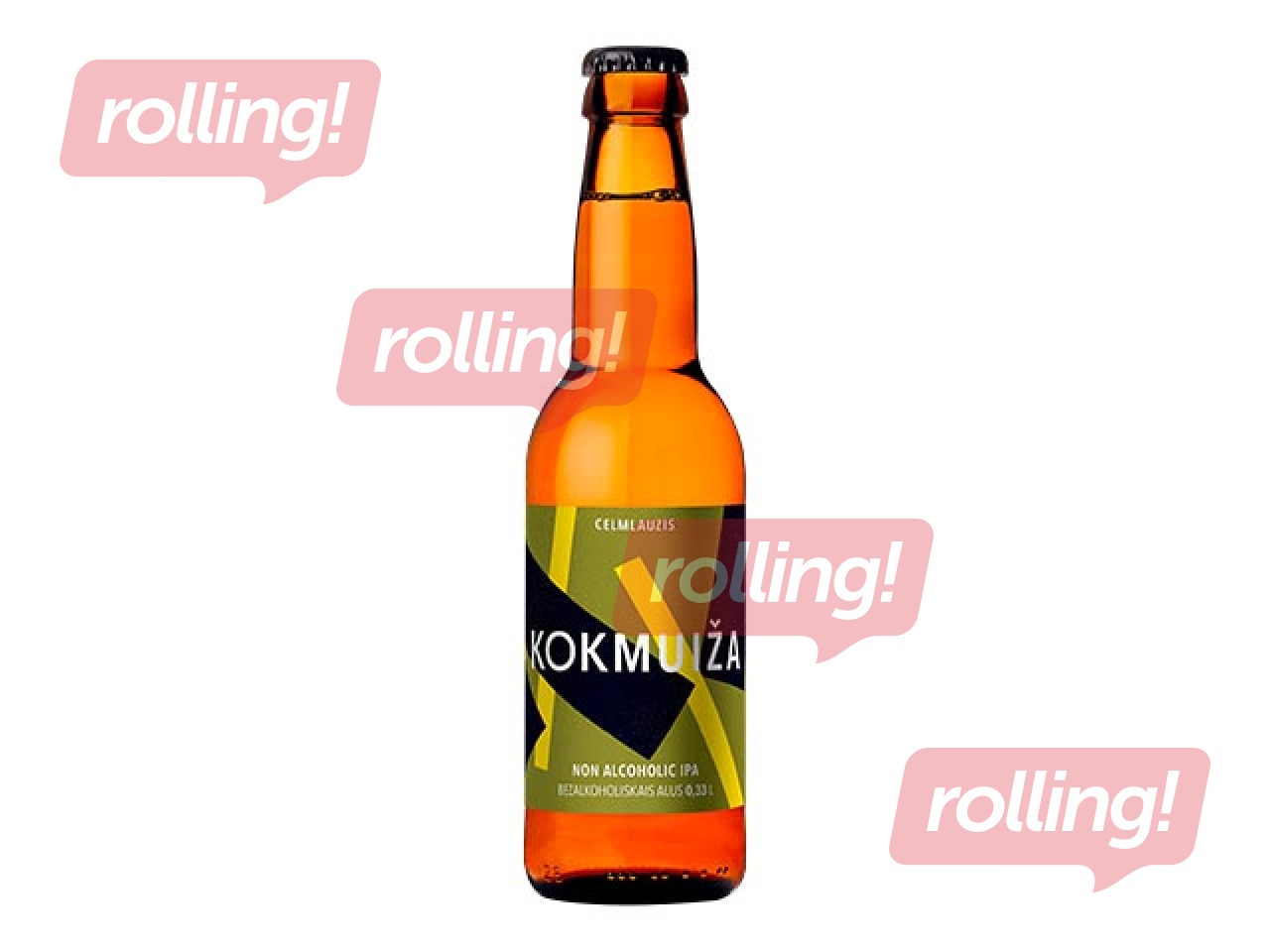 Beer Kokmuižas IPA Celmlauzis, 0%, 0.33L